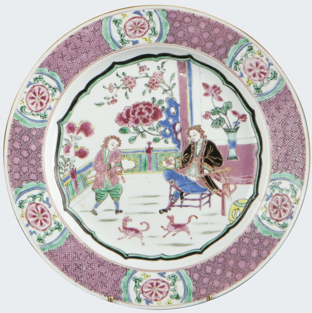 Famille rose Porcelaine  Yongzheng (1723-1735), Chine