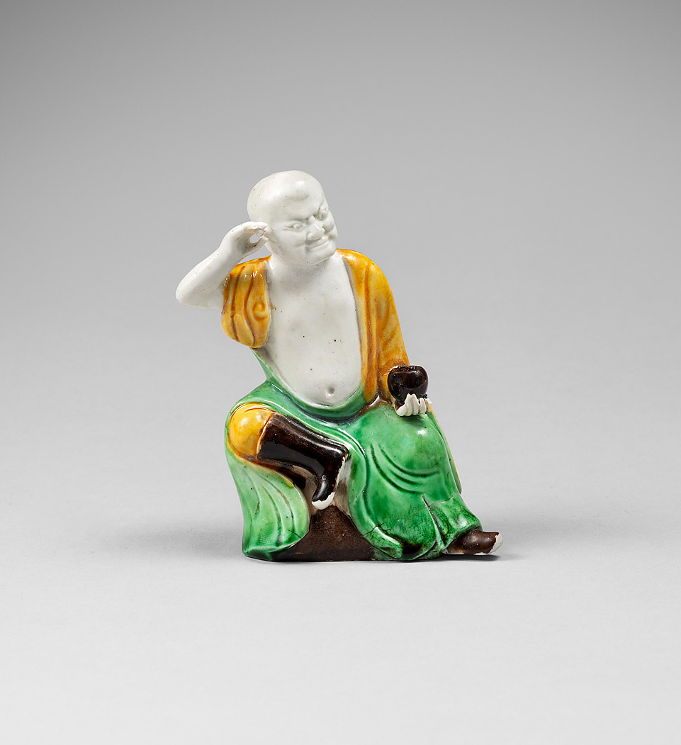 Famille verte Porcelain (biscuit) Kangxi (1662-1722), Chine