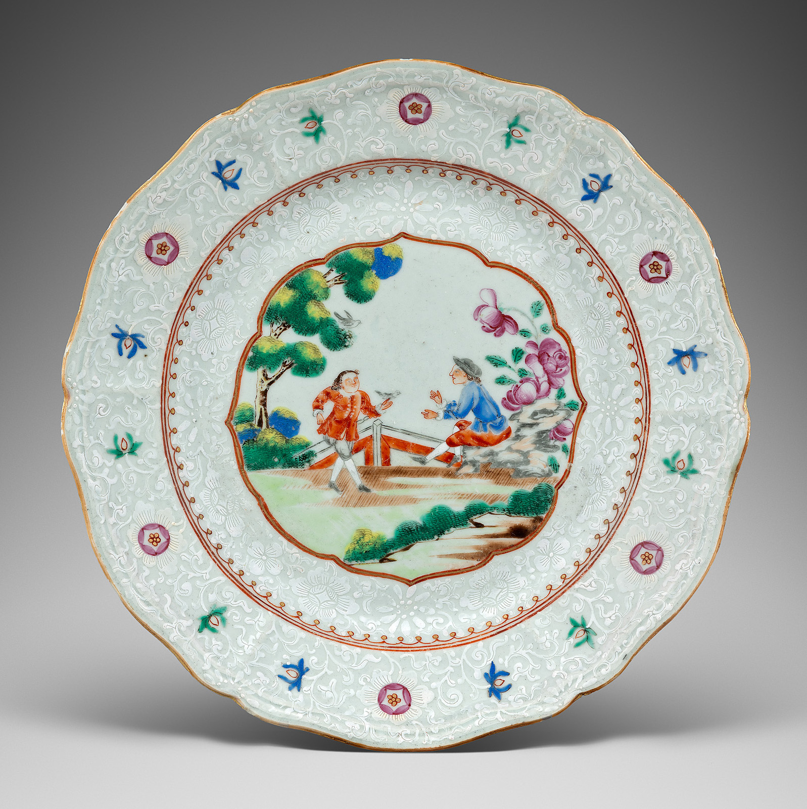 Porcelaine Qianlong (1735-1795), circa 1740, Chine