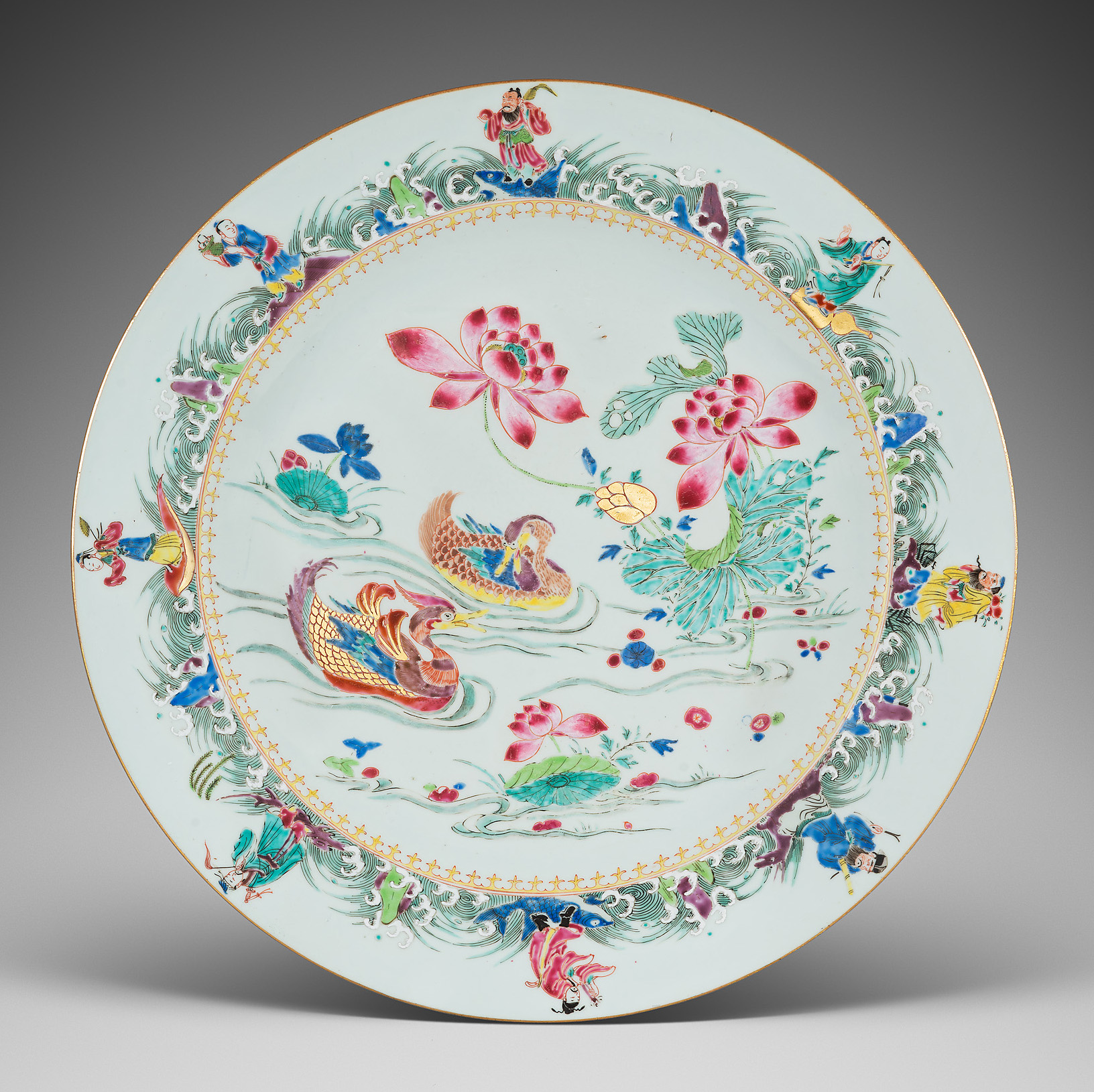 Famille rose Porcelaine Yongzheng (1723-1735), Chine