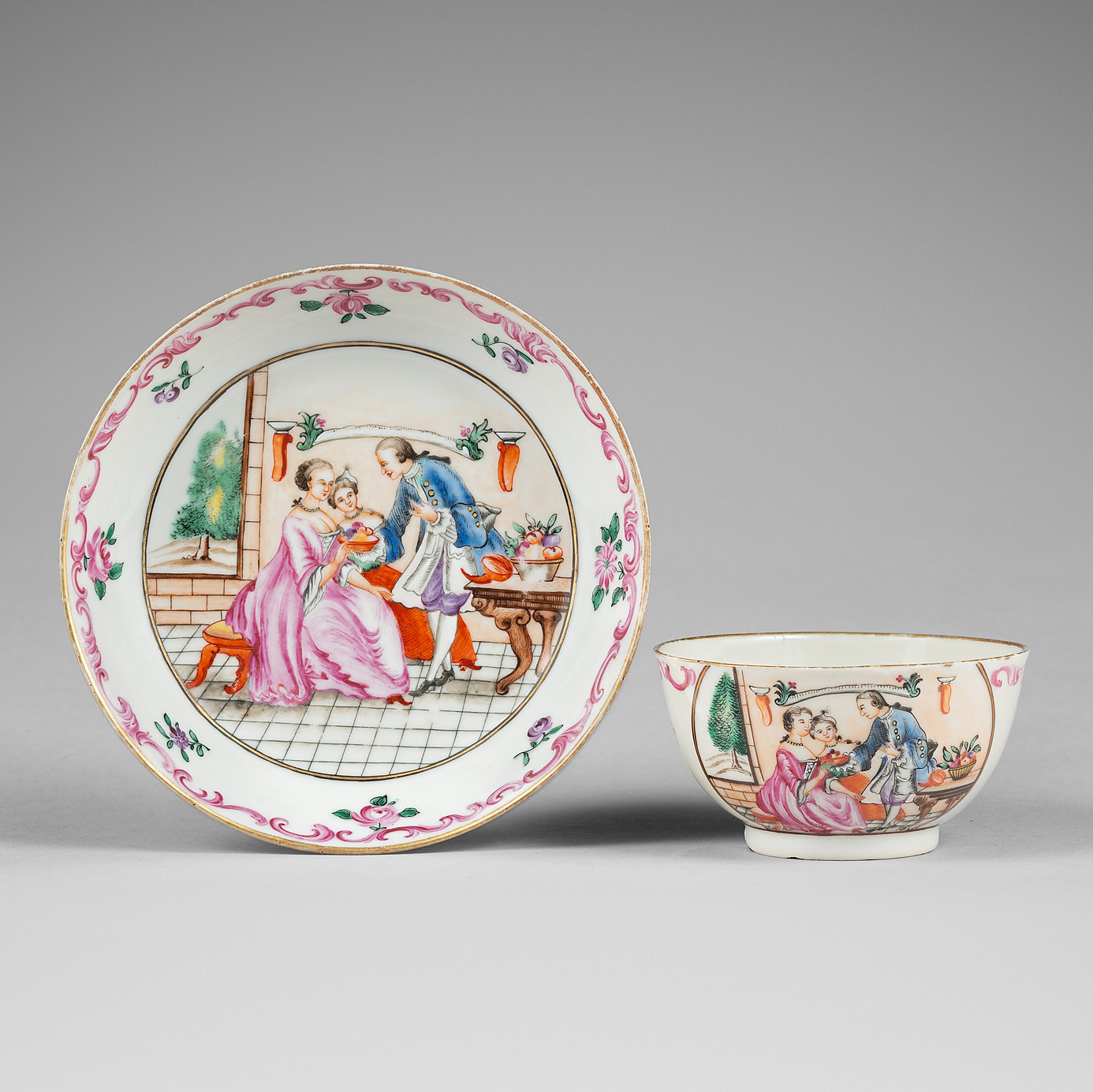 Porcelaine Qianlong (1735-1795), circa 1755, Chine